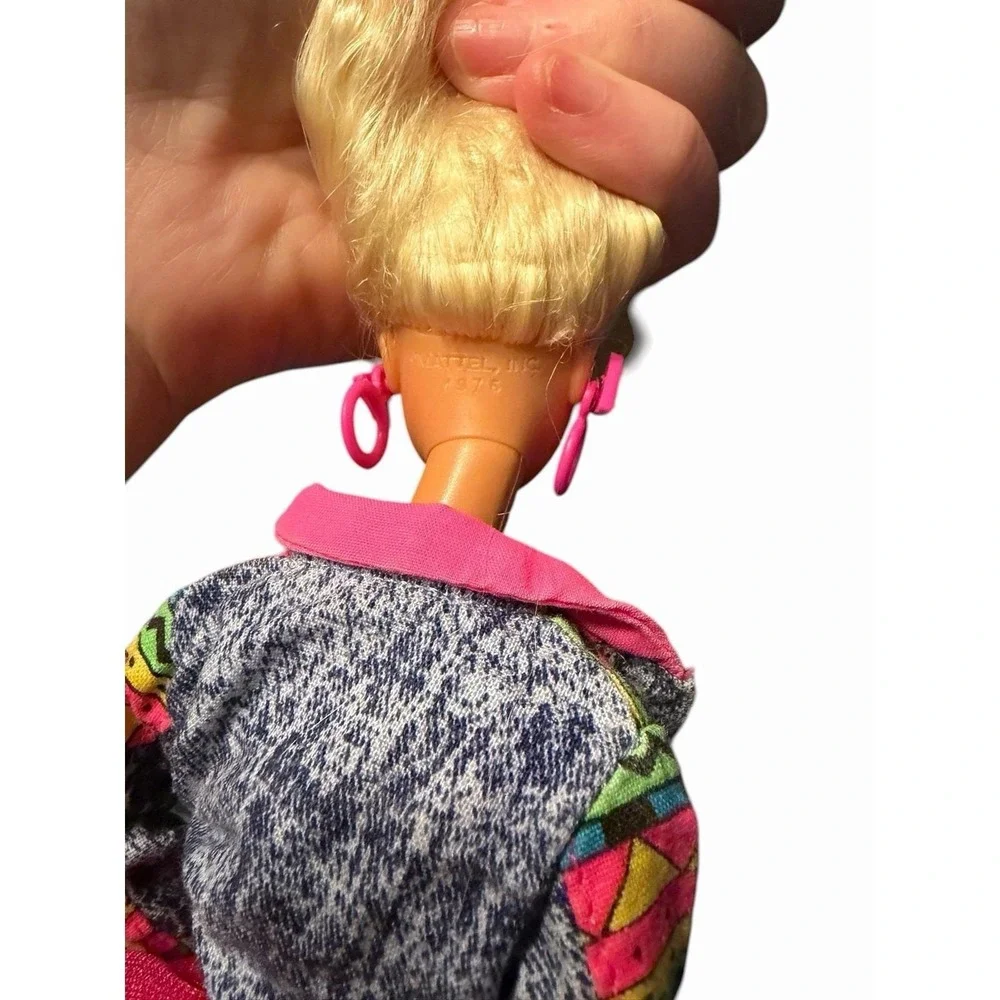 1990's  All American Barbie Weekend Doll with Wild Style Outfit Crimped Hair‎